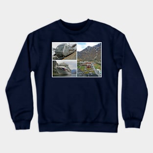 Flåm Collage Crewneck Sweatshirt